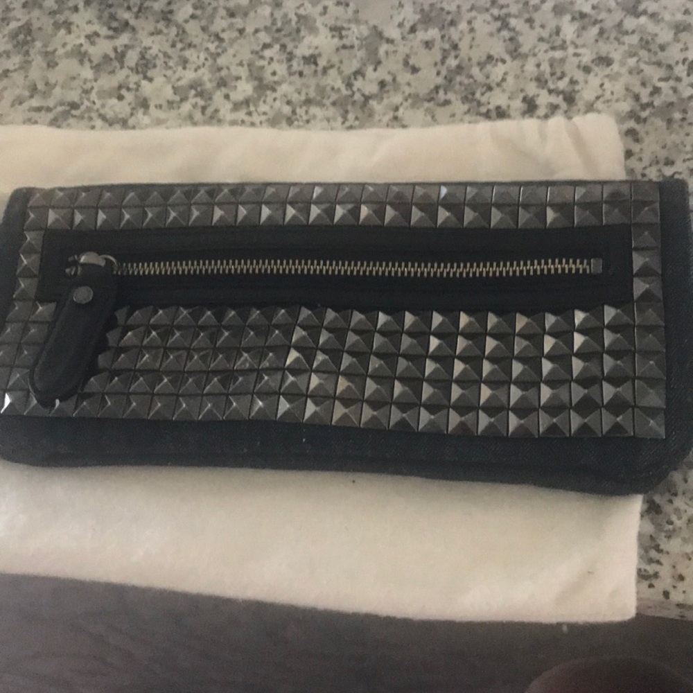 Bcbg maxazria studded clutch